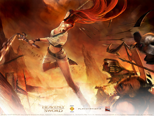 Heavenly Sword - Wallpapers + Concept Art