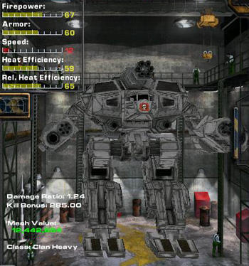 MechWarrior 4: Mercenaries - Heavy 'Mechs