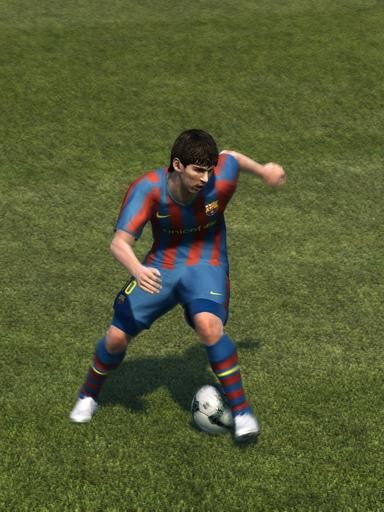 Pro Evolution Soccer 2011 - Месси во всей красе.