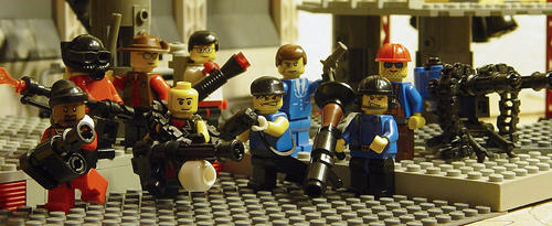 Team Fortress 2 - Team Fortress в LEGO (Brendan Mauro)