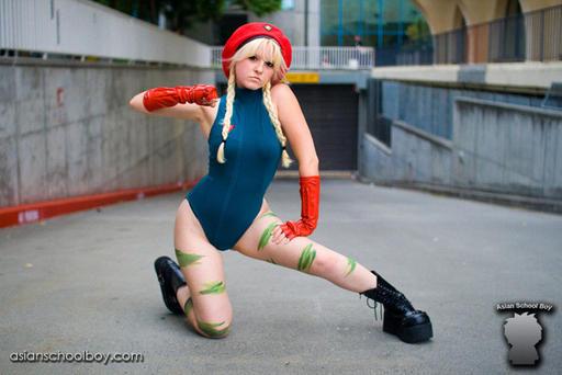 Street Fighter IV - Кэмми Уайт (Cammy White). Косплей и арт