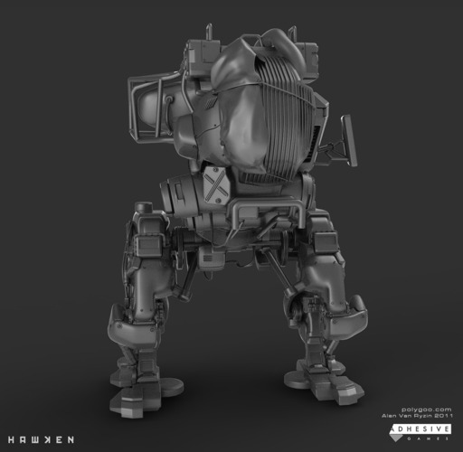 Hawken - [ART] Spree Mech